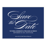 TRULY ELEGANT | SAVE THE DATE ANNOUNCEMENT POST CARD