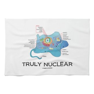 Truly Nuclear (Animal Cell Eukaryote Eukaryotic) Hand Towels