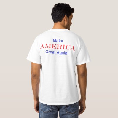 Trump 2016 & Slogan T-shirt