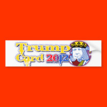 trump card 2012 bumper stickers