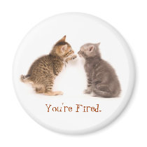 "Trump Kitten" Magnet by ABS_Cartoon "Trump Kitten" Magnet