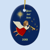 Trumpet Angel ornaments
