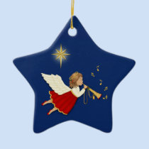 Trumpet Angel ornaments