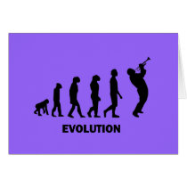 Trumpet Greeting Card