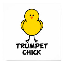Trumpet Chick posters