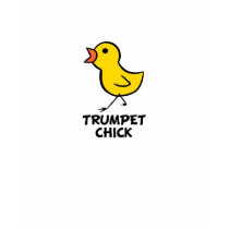 Trumpet Chick t-shirts