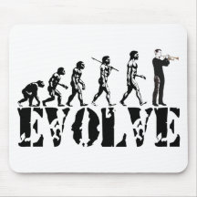 Trumpet Cornet Bugle Band Musical Music Evolution Mouse Pads