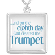 Trumpet Creation Personalized Necklace