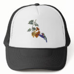 zaz_trucker_hat - A Ruby Throated Hummingbird hovers before a Trumpeter Creeper drink its nectar.
Customize this hummingbird merchandise to make it one of a kind. Create a special gift for yourself or special friend or family member. Just click 