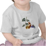 infant_tshirt - A Ruby Throated Hummingbird hovers before a Trumpeter Creeper drink its nectar.
Customize this hummingbird merchandise to make it one of a kind. Create a special gift for yourself or special friend or family member. Just click 