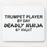 Trumpet Deadly Ninja by Night Mouse Mat