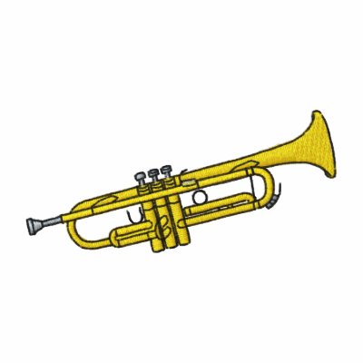 Trumpet embroidered shirts