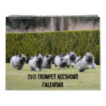 Trumpet Keeshond Calendar 2013-updated end of Dec