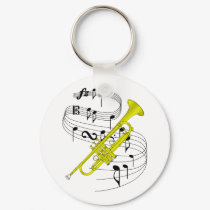 Trumpet keychains