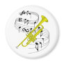 Trumpet Refrigerator Magnet