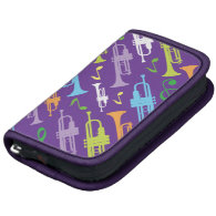 Trumpet Marching Band Purple Music Planner
