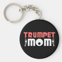 Trumpet Mom Key Chains