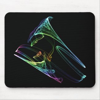 Trumpet mousepad
