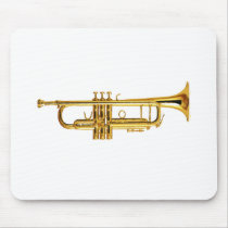 Trumpet Mouse Pads