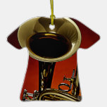 Trumpet or Cornet t Shirt Ornament