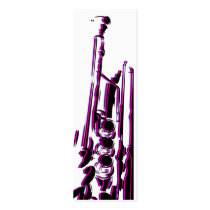 Trumpet Player Bookmark business cards