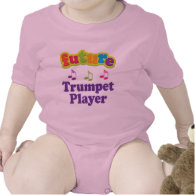 Trumpet Player (Future) Baby Bodysuits