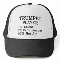 Trumpet Player Hot Air Mesh Hat