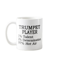 Trumpet Player Hot Air Mugs