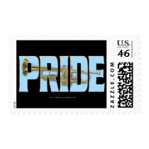 Trumpet Pride - Customized postage by geargems Trumpet Pride - Customized postage