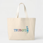 Trumpet Rainbow Tote Bag