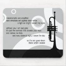 trumpet rings : cave dweller mousepad