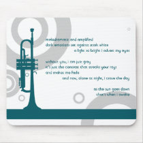 trumpet rings : cave dweller mousepad