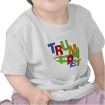 Trumpet Scramble t-shirts by hamitup Trumpet Scramble t-shirts