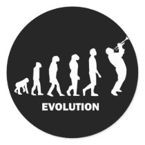 Trumpet Round Stickers