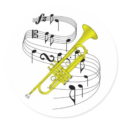 Trumpet stickers