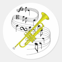 Trumpet Sticker