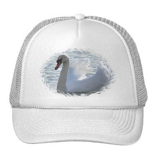 Trumpet Swan Baseball Cap Mesh Hat