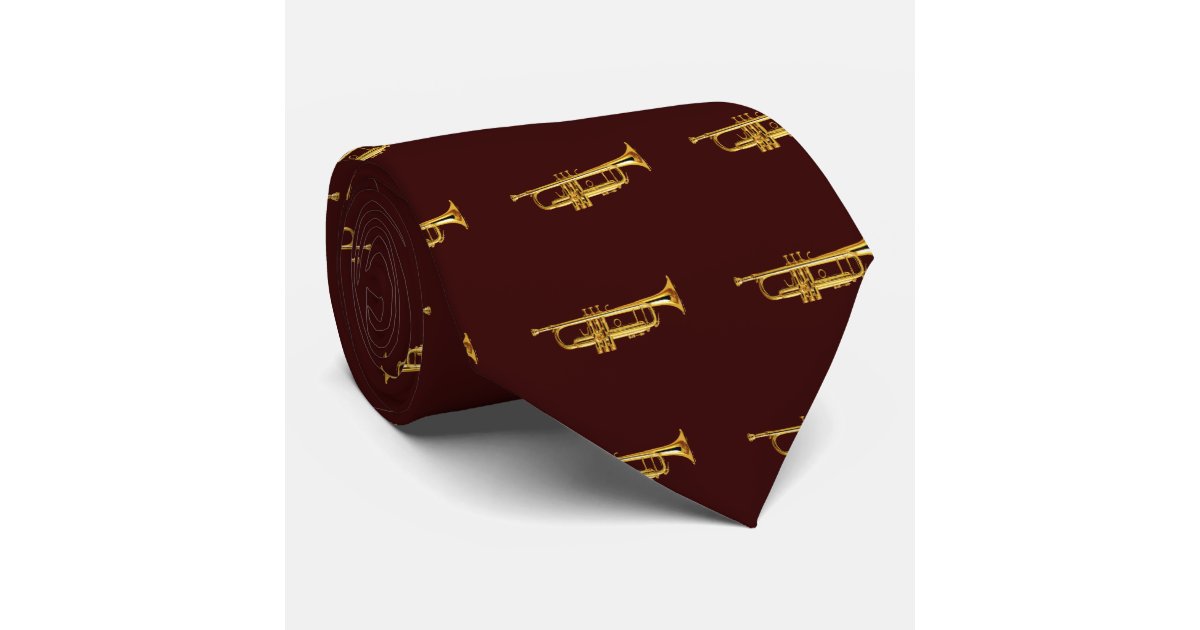 Trumpet Tie Zazzle