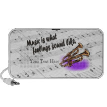 Trumpet Version What Feelings Sound Like Customize Speaker