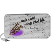 Trumpet Version What Feelings Sound Like Customize Speaker System