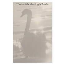 Trumpeter Swan Stationery by farmer77 Trumpeter Swan Stationery
