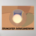 Truncated Dodecahedron Poster