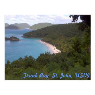 Trunk Bay Postcard