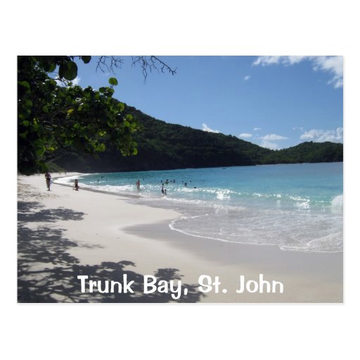 Trunk Bay, St. John Post Cards