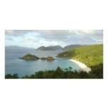 Trunk Bay, St John, USVI Customized Photo Card