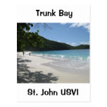 Trunk Bay, St. John USVI Post Card