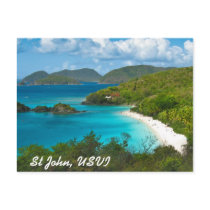 Trunk Bay, St John USVI Postcards