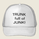 TRUNK full ofJUNK! hats