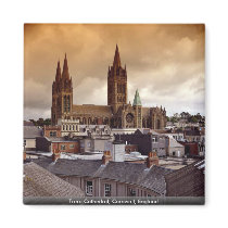 Truro Cathedral, Cornwall, England Fridge Magnets