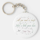 Trust and Pixie Dust Keychain